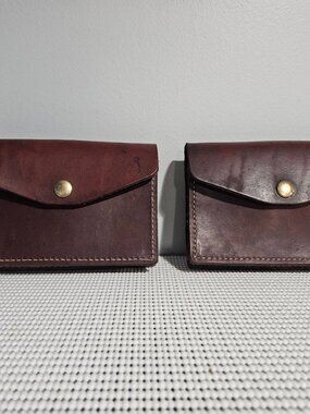 Two Quality Canadian Made Leather Pouches.